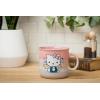 Silver Buffalo Disney Winnie the Pooh Bees and Honey Reactive Glaze Ceramic Camper Mug, 20 Ounces(Hello Kitty White Icing)