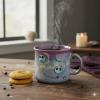 Silver Buffalo Disney Winnie the Pooh Bees and Honey Reactive Glaze Ceramic Camper Mug, 20 Ounces(Nightmare Before Christmas Mystic Opulence)