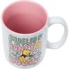 Silver Buffalo Disney Winnie the Pooh Here for the Hunny Honey Jumbo Ceramic Mug, 25 Ounces(Fueled by Honey and Books Etched Engraved (17 Ounces))