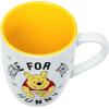 Silver Buffalo Disney Winnie the Pooh Here for the Hunny Honey Jumbo Ceramic Mug, 25 Ounces(Here for the Hunny (25 Ounces))