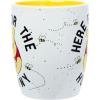 Silver Buffalo Disney Winnie the Pooh Here for the Hunny Honey Jumbo Ceramic Mug, 25 Ounces(Here for the Hunny (25 Ounces))