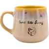 Silver Buffalo Disney Winnie the Pooh Here for the Hunny Honey Jumbo Ceramic Mug, 25 Ounces(Sweet Like Hunny)