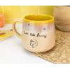 Silver Buffalo Disney Winnie the Pooh Here for the Hunny Honey Jumbo Ceramic Mug, 25 Ounces(Sweet Like Hunny)