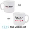 Silver Buffalo Grey’s Anatomy You’re My Person Ceramic Camper Mug, 20 Ounces