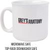 Silver Buffalo Grey’s Anatomy You’re My Person Ceramic Camper Mug, 20 Ounces