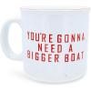 Silver Buffalo Jaws You’re Gonna Need a Bigger Boat Ceramic Camper Mug, 20 Ounces(Jaws: Need Bigger Boat)