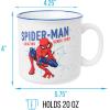 Silver Buffalo Marvel Spider-Man Amazing Since 1962 Ceramic Camper Mug, 20 Ounces