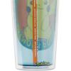Silver Buffalo Pokemon 025 Pikachu Plastic Cold Cup with Lid and Straw Topper, 24 Ounces