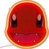 Silver Buffalo Pokemon Charmander Face Boxed Small Die Cut Wall Art with LED Neon Tube Accents