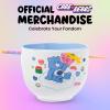 Silver Buffalo Pokemon Cute Fruit Doodles Featuring Pikachu Ceramic Ramen Noodle Rice Bowl with Chopsticks and Spoon, Microwave Safe, 20 Ounces(Care Bears Ramen and Sushi)