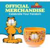 Silver Buffalo Pokemon Cute Fruit Doodles Featuring Pikachu Ceramic Ramen Noodle Rice Bowl with Chopsticks and Spoon, Microwave Safe, 20 Ounces(Garfield Junk Food Spoon)