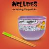 Silver Buffalo Pokemon Cute Fruit Doodles Featuring Pikachu Ceramic Ramen Noodle Rice Bowl with Chopsticks and Spoon, Microwave Safe, 20 Ounces(Garfield Eating Takeout)