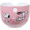 Silver Buffalo Pokemon Cute Fruit Doodles Featuring Pikachu Ceramic Ramen Noodle Rice Bowl with Chopsticks and Spoon, Microwave Safe, 20 Ounces(Peanuts Snoopy)