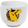 Silver Buffalo Pokemon Cute Fruit Doodles Featuring Pikachu Ceramic Ramen Noodle Rice Bowl with Chopsticks and Spoon, Microwave Safe, 20 Ounces(Pokemon Pikachu)