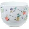 Silver Buffalo Pokemon Cute Fruit Doodles Featuring Pikachu Ceramic Ramen Noodle Rice Bowl with Chopsticks and Spoon, Microwave Safe, 20 Ounces(Pokemon Pikachu Fruits Spoon)