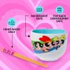 Silver Buffalo Pokemon Cute Fruit Doodles Featuring Pikachu Ceramic Ramen Noodle Rice Bowl with Chopsticks and Spoon, Microwave Safe, 20 Ounces(Powerpuff Girls Girl Power)