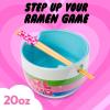 Silver Buffalo Pokemon Cute Fruit Doodles Featuring Pikachu Ceramic Ramen Noodle Rice Bowl with Chopsticks and Spoon, Microwave Safe, 20 Ounces(Powerpuff Girls Girl Power)