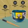 Silver Buffalo Pokemon Cute Fruit Doodles Featuring Pikachu Ceramic Ramen Noodle Rice Bowl with Chopsticks and Spoon, Microwave Safe, 20 Ounces(Spy X Family Anime)