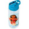 Silver Buffalo Pokemon Featuring Pikachu, Bulbasaur, Charmander, Squirtle, and Snorlax Tritan Water Bottle with Flip Straw, 20 Ounces(Moana)