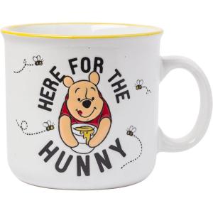 Silver Buffalo Disney Winnie the Pooh Here for the Hunny Honey Jumbo Ceramic Mug, 25 Ounces(Here for the Hunny (20 Ounces))