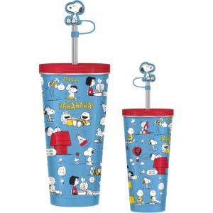 Silver Buffalo Disney Winnie the Pooh Spring Floral Botanical Garden Featuring Eeyore, Tigger, and Piglet Stainless Steel Tumbler with Lid and Straw Cap, 24 Ounces(Peanuts: The Gang)