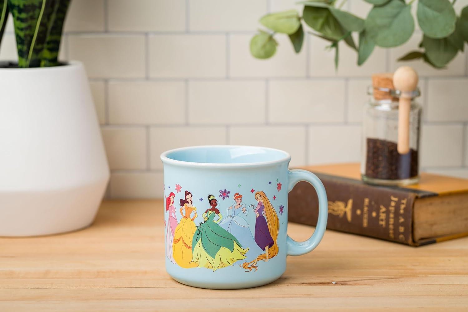 image:imageSilver Buffalo Disney Alice in Wonderland Icons Featuring Cheshire Cat and White Rabbit Ceramic Mug 25 OuncesDisney Princesses Life is a Fairytale
