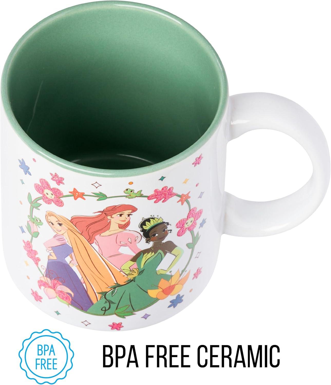 image:imageSilver Buffalo Disney Alice in Wonderland Icons Featuring Cheshire Cat and White Rabbit Ceramic Mug 25 OuncesMake Your Dreams Happen Glitter