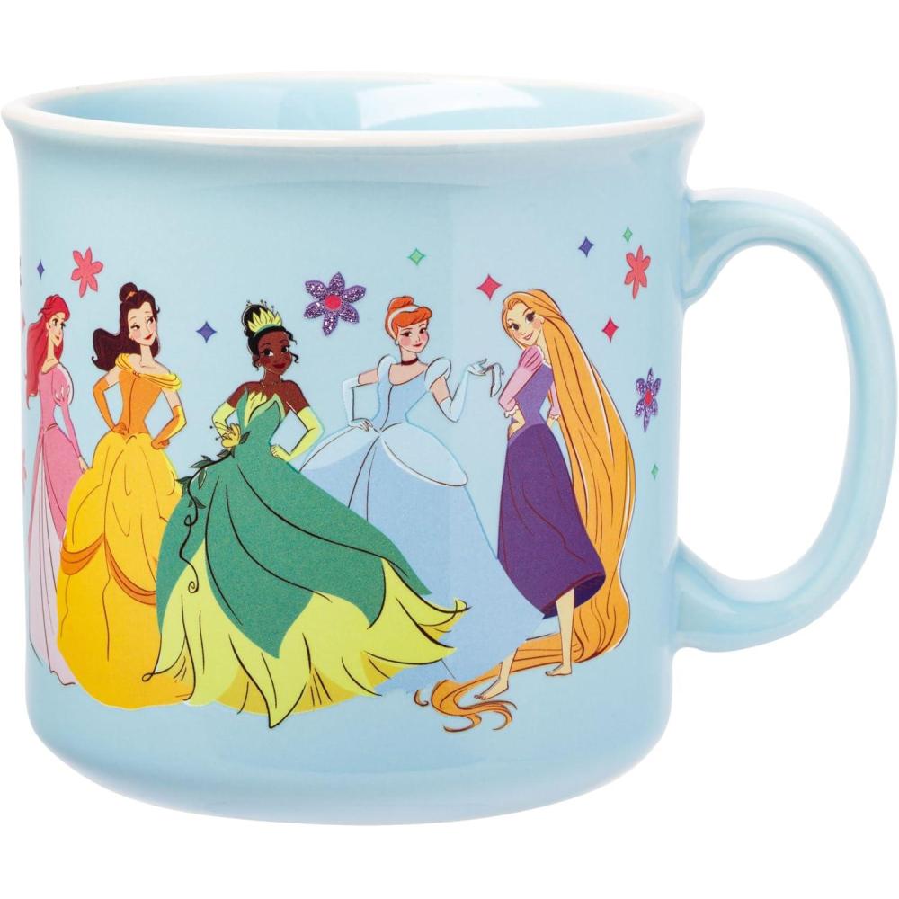 image:imageSilver Buffalo Disney Alice in Wonderland Icons Featuring Cheshire Cat and White Rabbit Ceramic Mug 25 OuncesDisney Princesses Life is a Fairytale