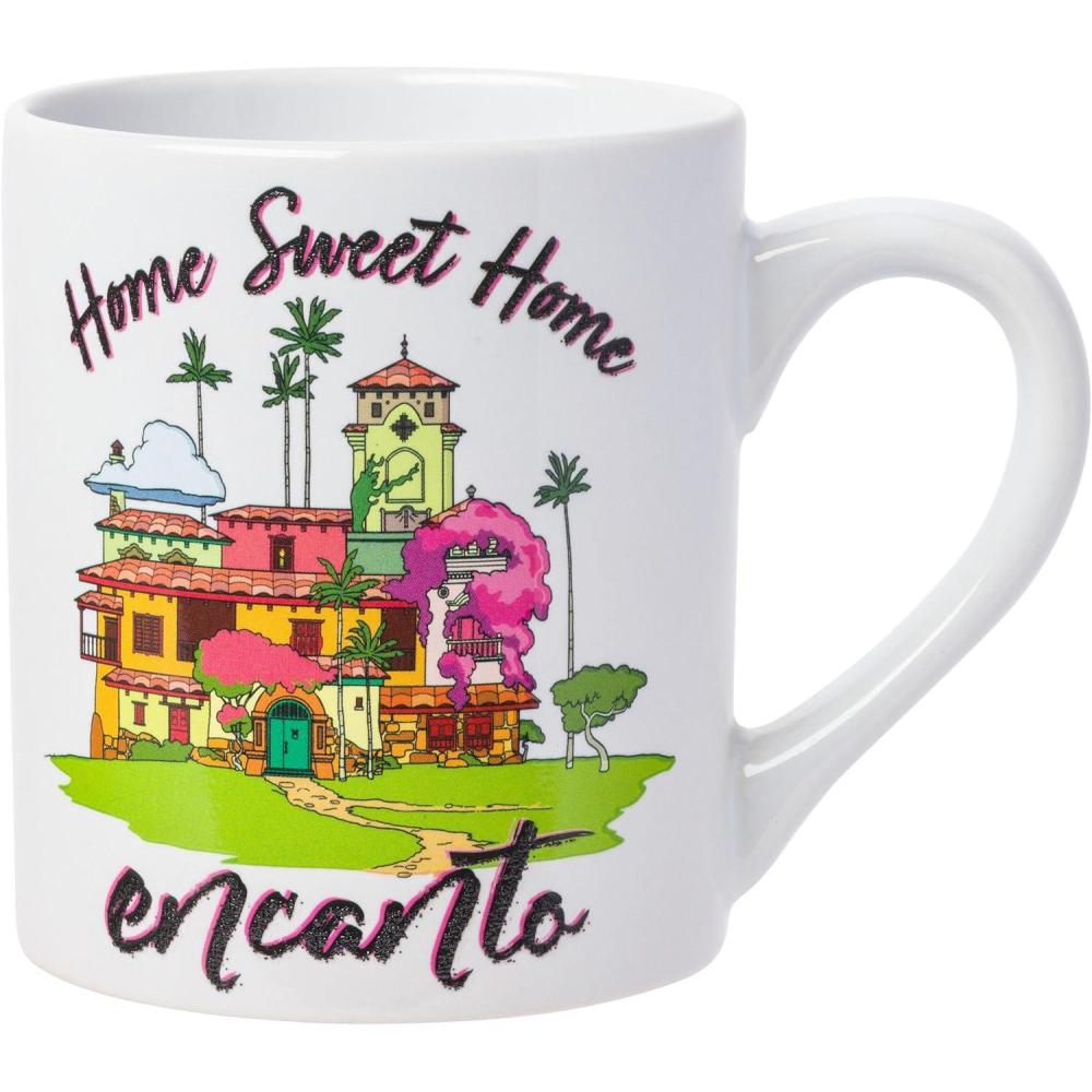 image:imageSilver Buffalo Disney Alice in Wonderland Icons Featuring Cheshire Cat and White Rabbit Ceramic Mug 25 OuncesEncanto