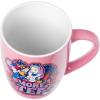 Silver Buffalo Disney Alice in Wonderland Icons Featuring Cheshire Cat and White Rabbit Ceramic Mug, 25 Ounces(Alice in Wonderland: More Tea)