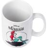 Silver Buffalo Disney Alice in Wonderland Icons Featuring Cheshire Cat and White Rabbit Ceramic Mug, 25 Ounces(Ariel Etched Engraved)