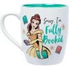 Silver Buffalo Disney Alice in Wonderland Icons Featuring Cheshire Cat and White Rabbit Ceramic Mug, 25 Ounces(Belle Sorry I’m Fully Booked (25 Ounces))