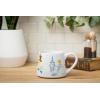 Silver Buffalo Disney Alice in Wonderland Icons Featuring Cheshire Cat and White Rabbit Ceramic Mug, 25 Ounces(Classic Icons)
