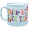 Silver Buffalo Disney Alice in Wonderland Icons Featuring Cheshire Cat and White Rabbit Ceramic Mug, 25 Ounces(Disney Princesses Life is a Fairytale)
