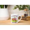 Silver Buffalo Disney Alice in Wonderland Icons Featuring Cheshire Cat and White Rabbit Ceramic Mug, 25 Ounces(Encanto)