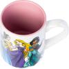 Silver Buffalo Disney Alice in Wonderland Icons Featuring Cheshire Cat and White Rabbit Ceramic Mug, 25 Ounces(Group Pearlescent)