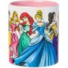 Silver Buffalo Disney Alice in Wonderland Icons Featuring Cheshire Cat and White Rabbit Ceramic Mug, 25 Ounces(Group Pearlescent)