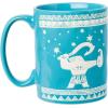 Silver Buffalo Disney Alice in Wonderland Icons Featuring Cheshire Cat and White Rabbit Ceramic Mug, 25 Ounces(Moana Etched Engraved (17 Ounces))