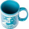 Silver Buffalo Disney Alice in Wonderland Icons Featuring Cheshire Cat and White Rabbit Ceramic Mug, 25 Ounces(Moana Etched Engraved (17 Ounces))
