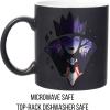 Silver Buffalo Disney Alice in Wonderland Icons Featuring Cheshire Cat and White Rabbit Ceramic Mug, 25 Ounces(Snow White and Evil Queen)