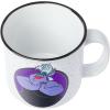 Silver Buffalo Disney Alice in Wonderland Icons Featuring Cheshire Cat and White Rabbit Ceramic Mug, 25 Ounces(Ursula Poor Unfortunate Souls)