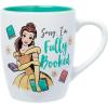 Silver Buffalo Disney Alice in Wonderland Icons Featuring Cheshire Cat and White Rabbit Ceramic Mug, 25 Ounces(Belle Sorry I’m Fully Booked (25 Ounces))
