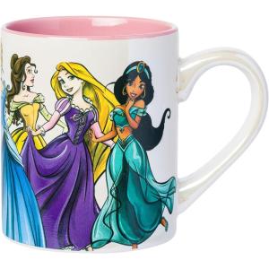 Silver Buffalo Disney Alice in Wonderland Icons Featuring Cheshire Cat and White Rabbit Ceramic Mug, 25 Ounces(Group Pearlescent)