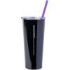 Silver Buffalo The Powerpuff Girls Featuring Bubbles, Blossom, Buttercup, and The Talking Dog Double Walled Stainless Steel Tumbler with Straw, 22 Ounces(Five Night at Freddy’s)