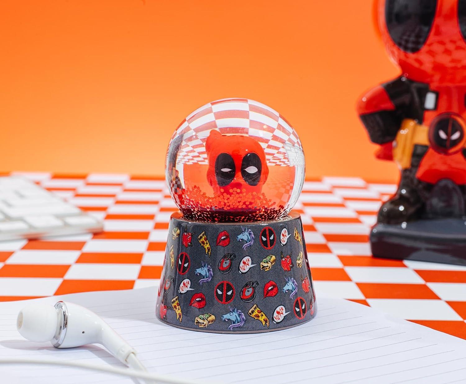 image:imageSilver Buffalo Harry Potter Mini Light Up Snow GlobeHufflepuff Badger38 Inches Tall 45mm SmallDeadpool