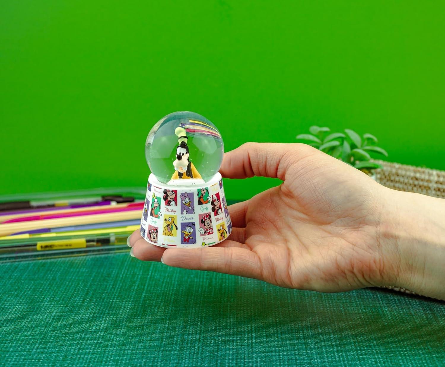 image:imageSilver Buffalo Harry Potter Mini Light Up Snow GlobeHufflepuff Badger38 Inches Tall 45mm SmallGoofy