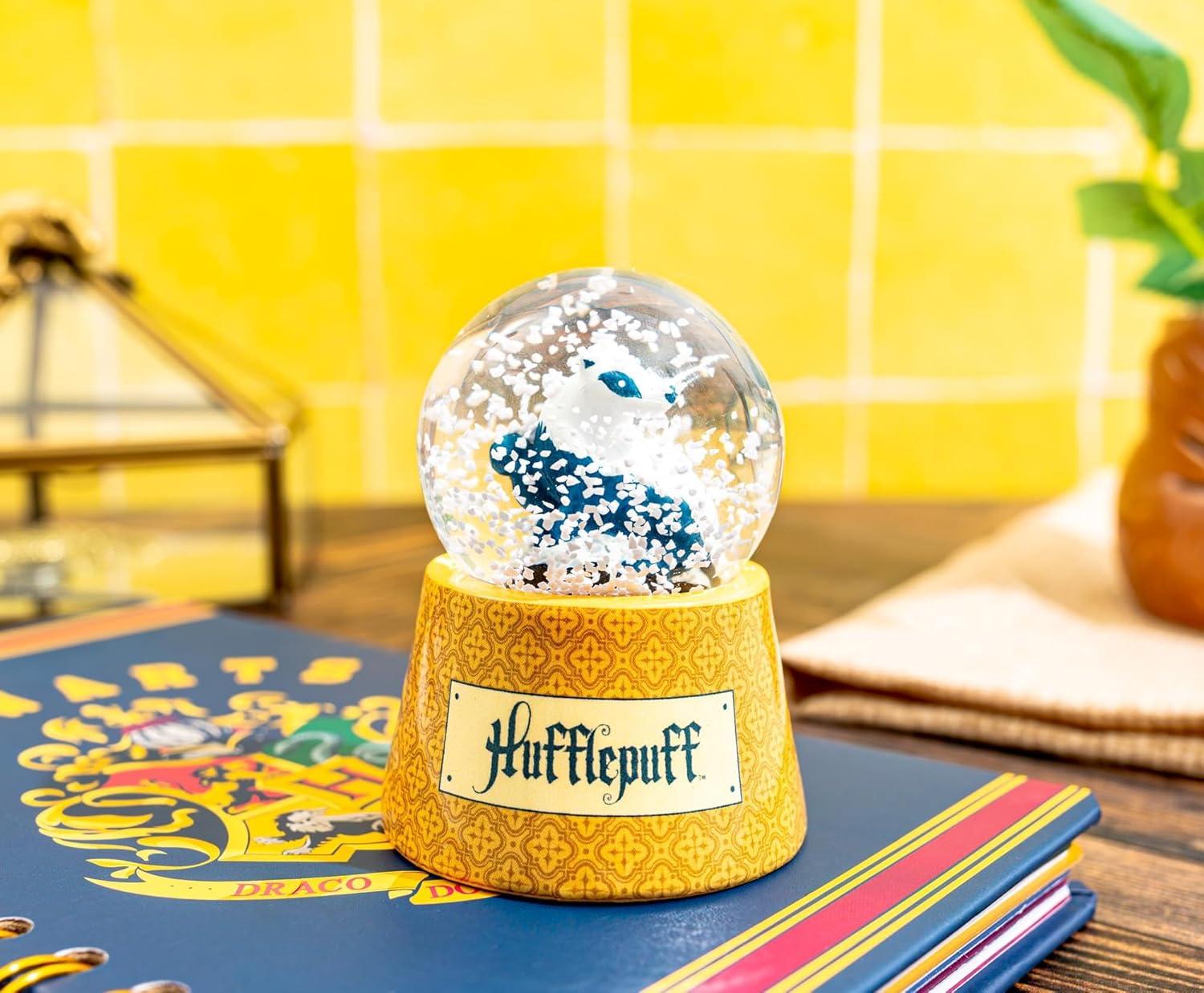 image:imageSilver Buffalo Harry Potter Mini Light Up Snow GlobeHufflepuff Badger38 Inches Tall 45mm SmallHarry Potter Hufflepuff Badger