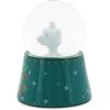 Silver Buffalo Harry Potter Mini Light Up Snow Globe│Hufflepuff Badger│3.8 Inches Tall, 45mm (Small)(Christmas Vacation)