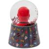Silver Buffalo Harry Potter Mini Light Up Snow Globe│Hufflepuff Badger│3.8 Inches Tall, 45mm (Small)(Deadpool)