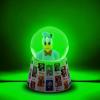 Silver Buffalo Harry Potter Mini Light Up Snow Globe│Hufflepuff Badger│3.8 Inches Tall, 45mm (Small)(Donald Duck)